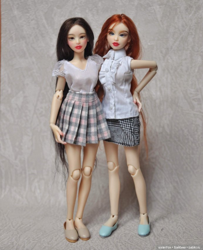 Шарнирные Дейзи и Лили — Авторские шарнирные куклы своими руками: лепка