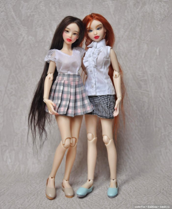 Шарнирные Дейзи и Лили — Авторские шарнирные куклы своими руками: лепка