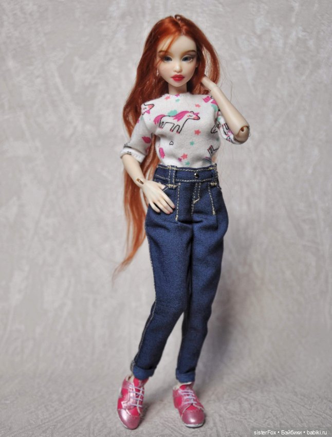 Шарнирные Дейзи и Лили — Авторские шарнирные куклы своими руками: лепка (фото 8)