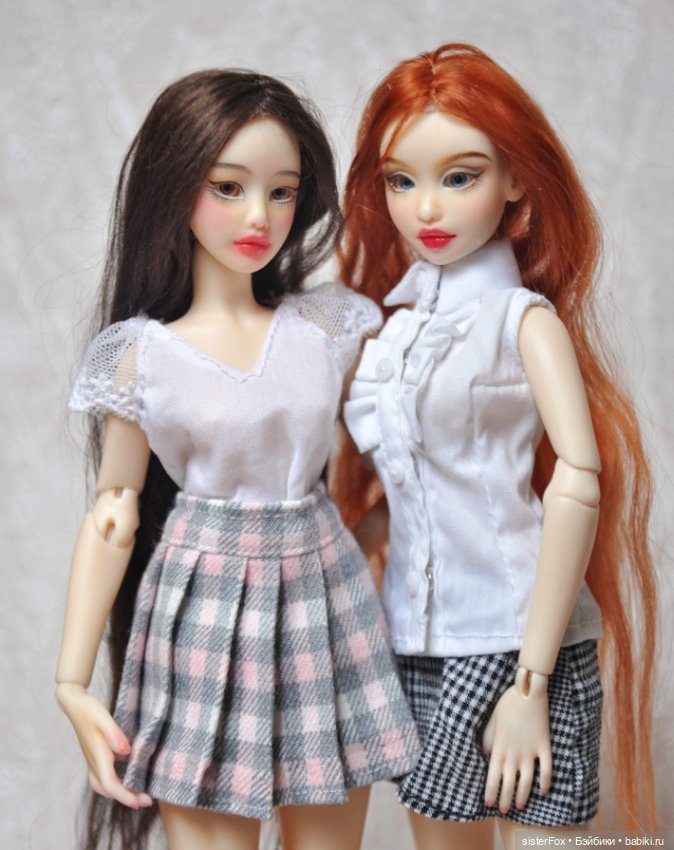 Шарнирные Дейзи и Лили — Авторские шарнирные куклы своими руками: лепка