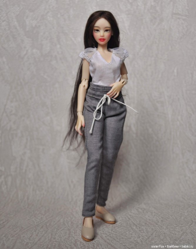 Шарнирные Дейзи и Лили — Авторские шарнирные куклы своими руками: лепка (фото 10)