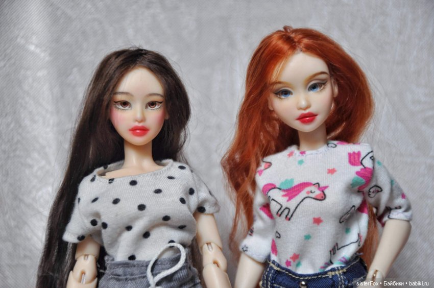 Шарнирные Дейзи и Лили — Авторские шарнирные куклы своими руками: лепка (фото 4)