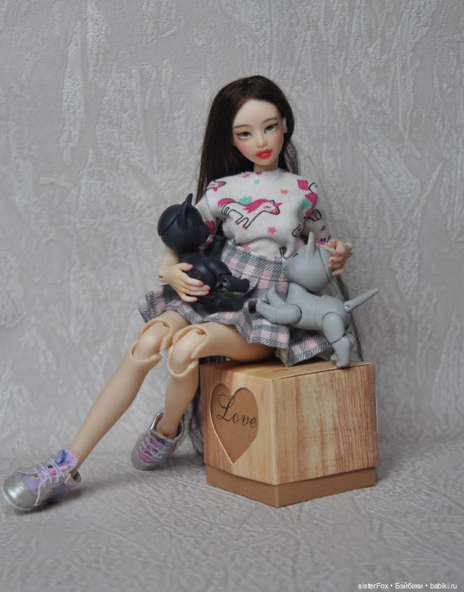 Лили и котики — Авторские шарнирные куклы своими руками: лепка