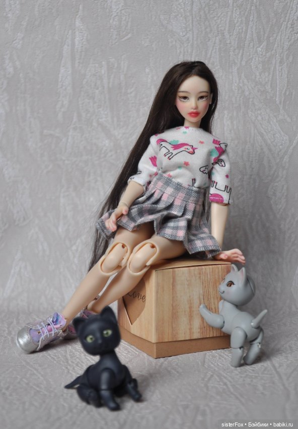 Лили и котики — Авторские шарнирные куклы своими руками: лепка