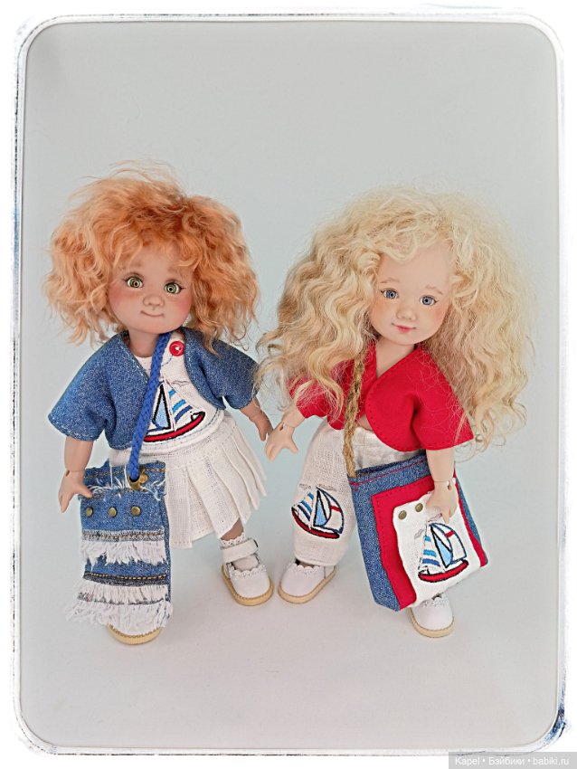 Морская тема и куколки Оксаны Мироновой - Miroxdolls