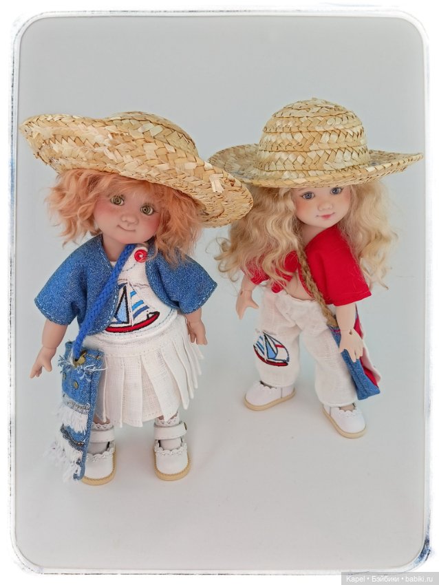 Морская тема и куколки Оксаны Мироновой - Miroxdolls