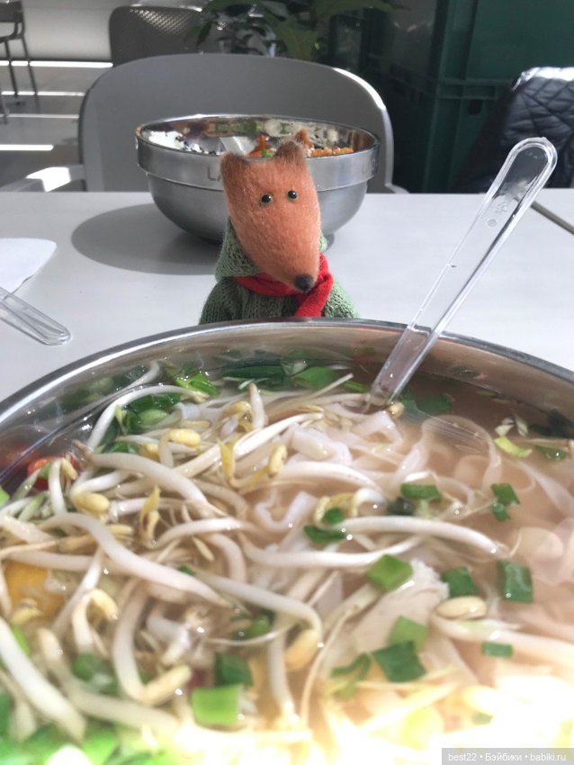 Прогулка лисенка Луки от Ирины Бабайки