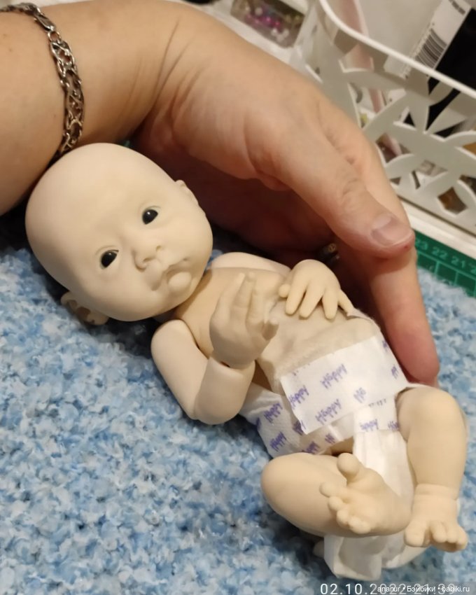 Внезапное вдохновение — Авторские шарнирные куклы своими руками: лепка (фото 6)