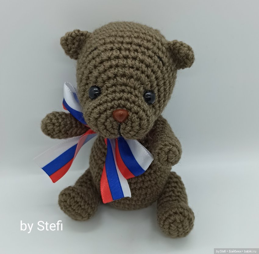 Михасик — Вязаные игрушки и амигуруми: крючком (фото 7)