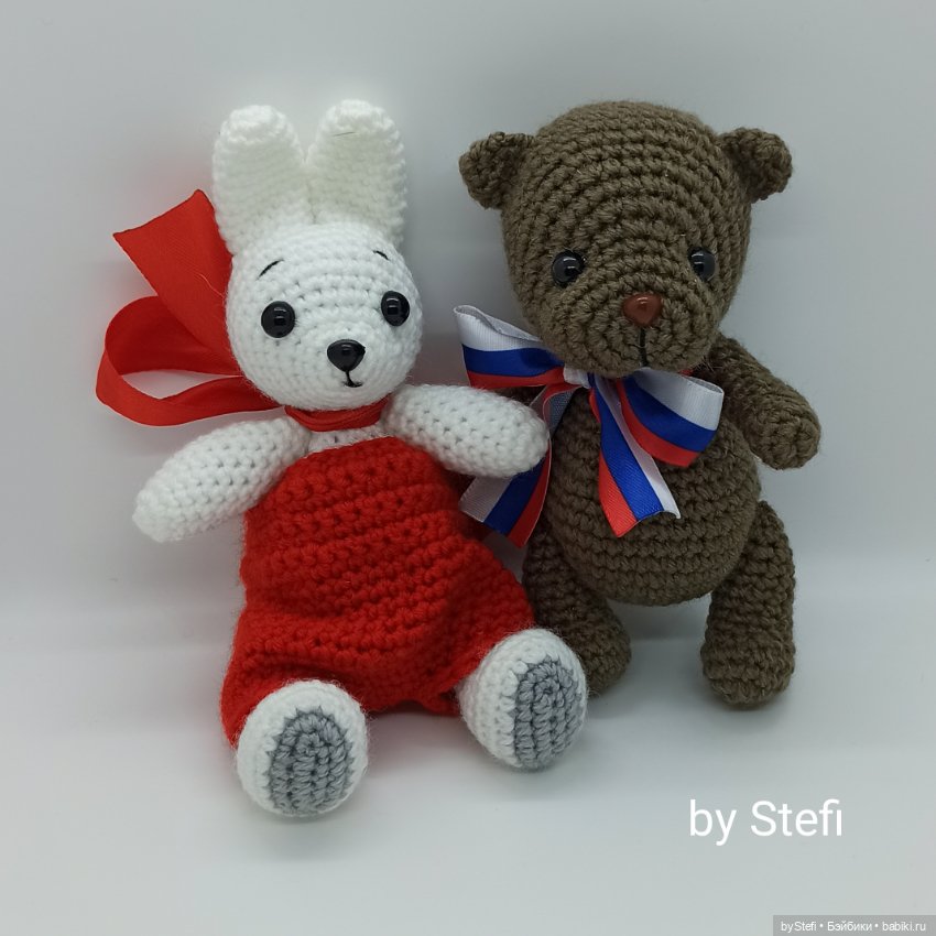 Зайка. Символ 2023 — Вязаные игрушки и амигуруми: крючком (фото 6)