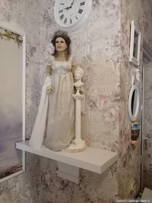 Текстильная кукла Жозефина (фото 2)