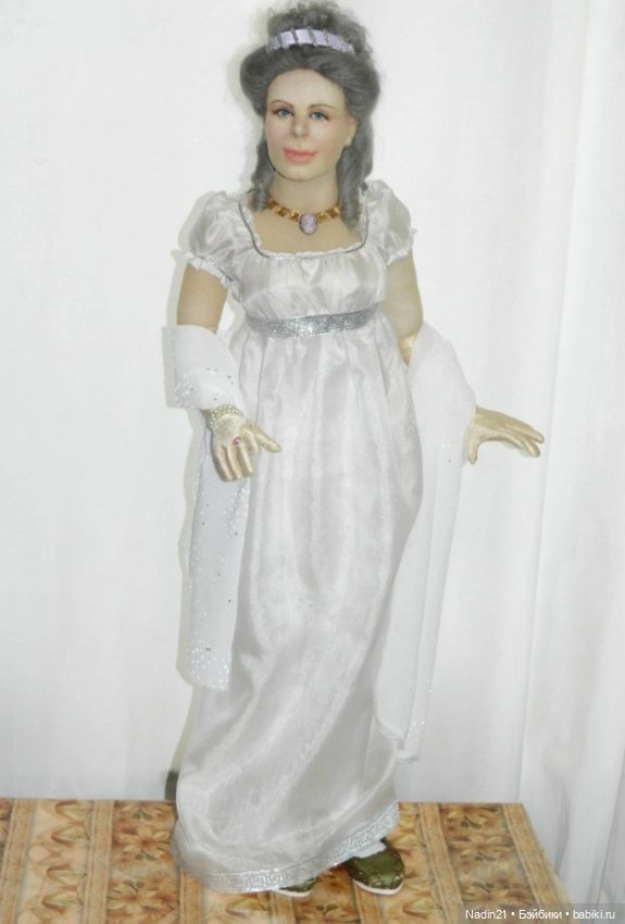 Текстильная кукла Жозефина (фото 3)