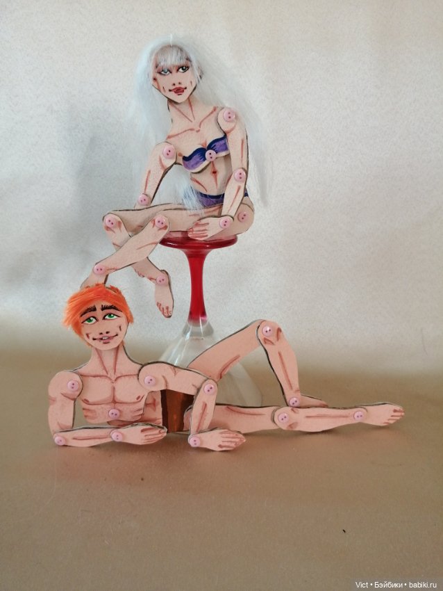 Картонная пара Топик номер три (фото 10)