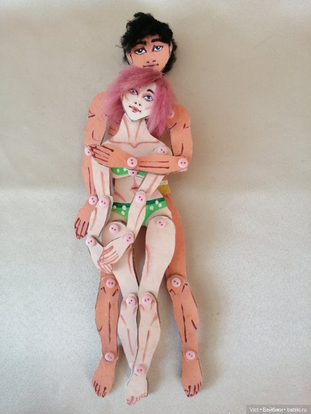 Картонная пара Топик номер два (фото 9)