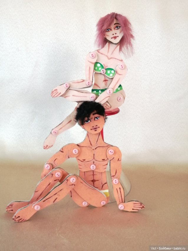 Картонная пара Топик номер два (фото 10)