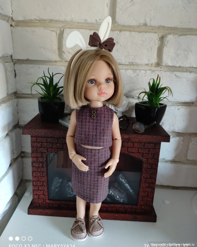 Ещё немного про осень — Одежда и обувь для кукол своими руками: фото (фото 7)