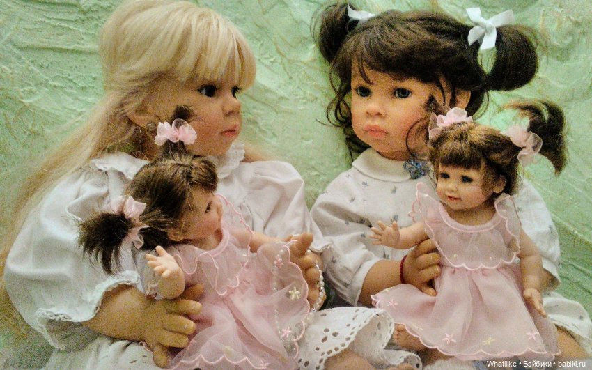 Прекрасные создания от Elisabeth Lindner, живущие у меня. Продолжение