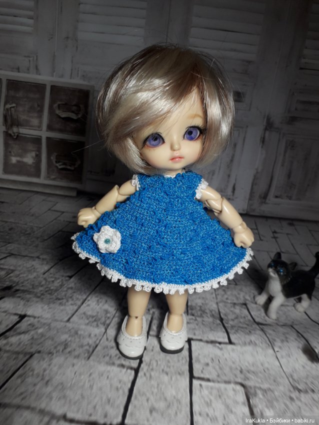 Из фантазийной пряжи — Одежда и обувь для кукол своими руками: фото
