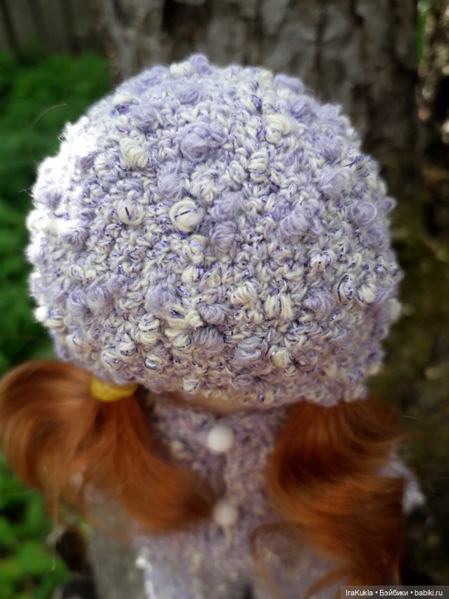 Из фантазийной пряжи — Одежда и обувь для кукол своими руками: фото