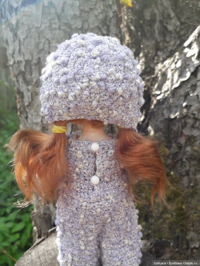Из фантазийной пряжи — Одежда и обувь для кукол своими руками: фото
