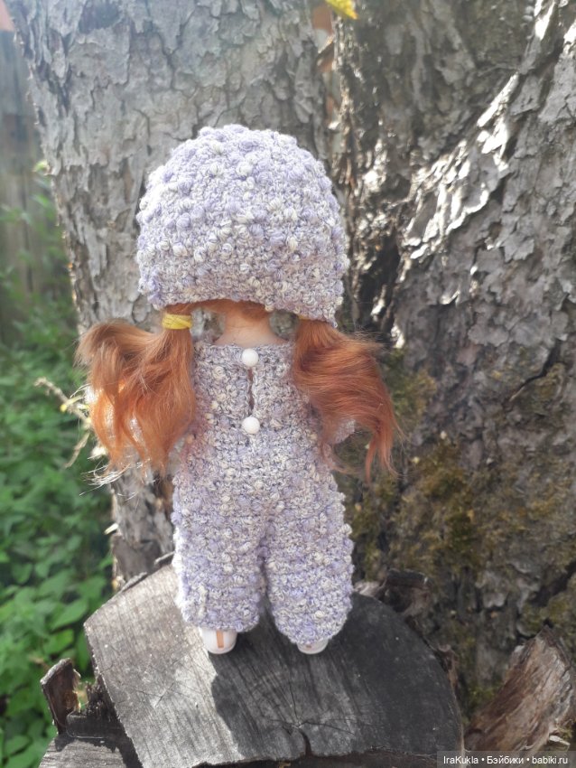 Из фантазийной пряжи — Одежда и обувь для кукол своими руками: фото