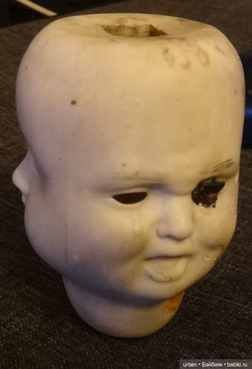 Трёхликая голова куклы — Редкие антикварные куклы и реплики: воск (фото 2)