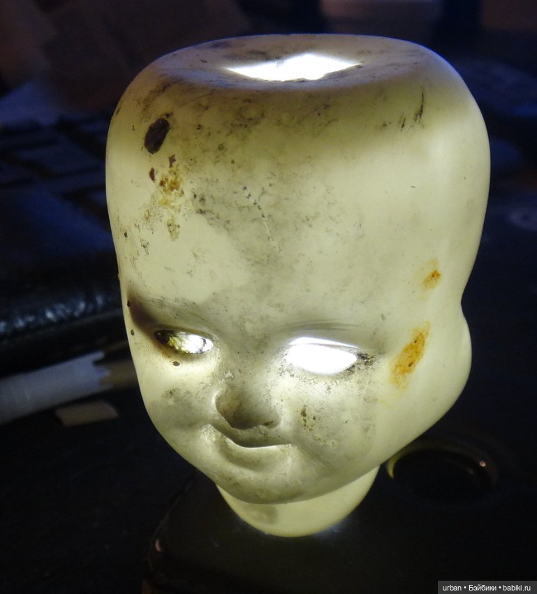 Трёхликая голова куклы — Редкие антикварные куклы и реплики: воск (фото 4)