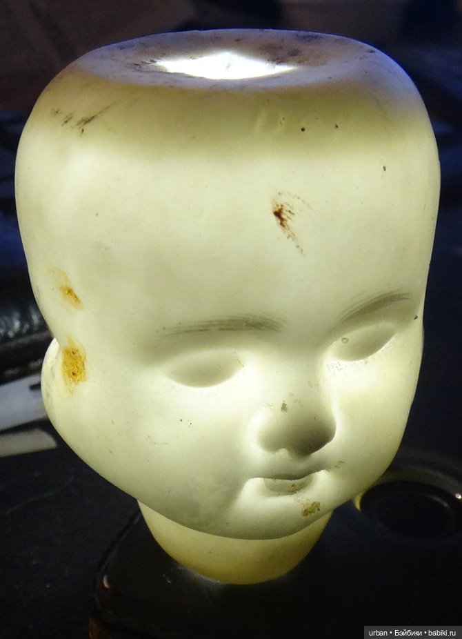 Трёхликая голова куклы — Редкие антикварные куклы и реплики: воск (фото 3)
