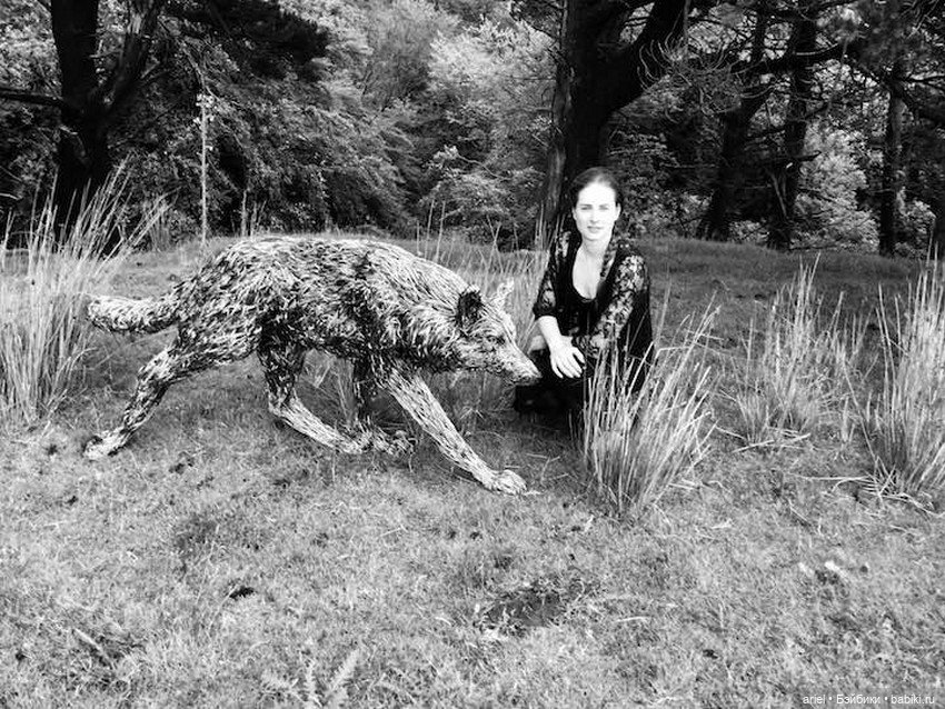 Скульптуры из проволоки от Кэндис Бис (Candice Bees)