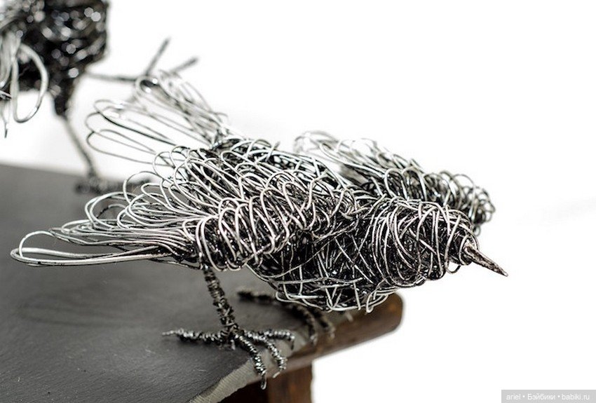 Скульптуры из проволоки от Кэндис Бис (Candice Bees) (фото 3)