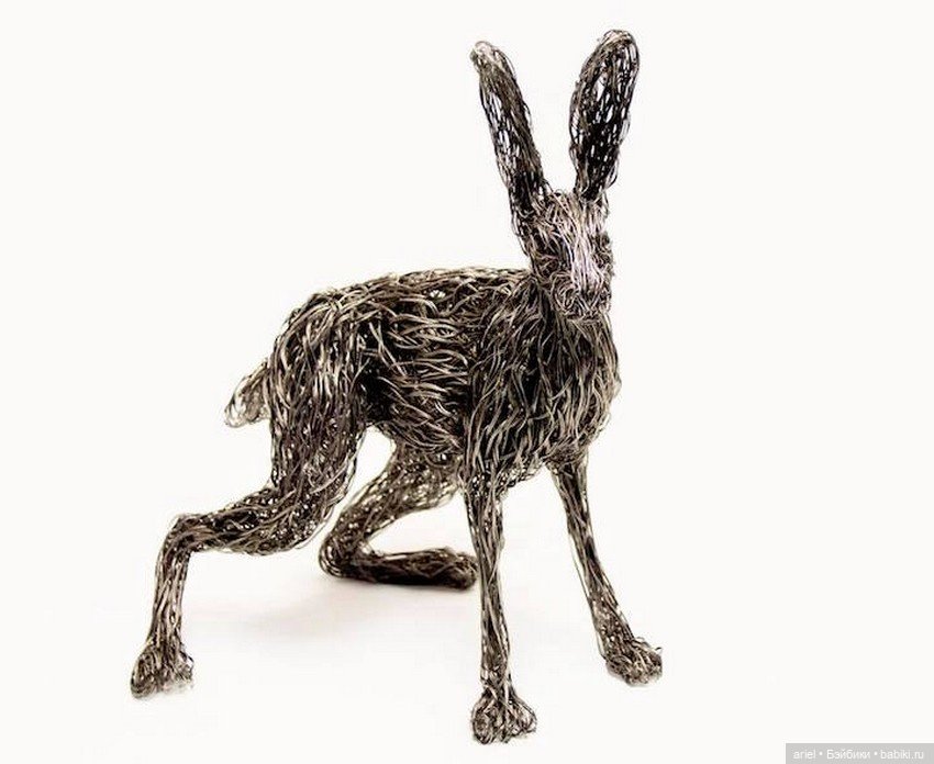 Скульптуры из проволоки от Кэндис Бис (Candice Bees) (фото 9)