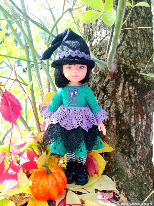Новый наряд "Ведьмочка" для кукол паола рейна (фото 2)