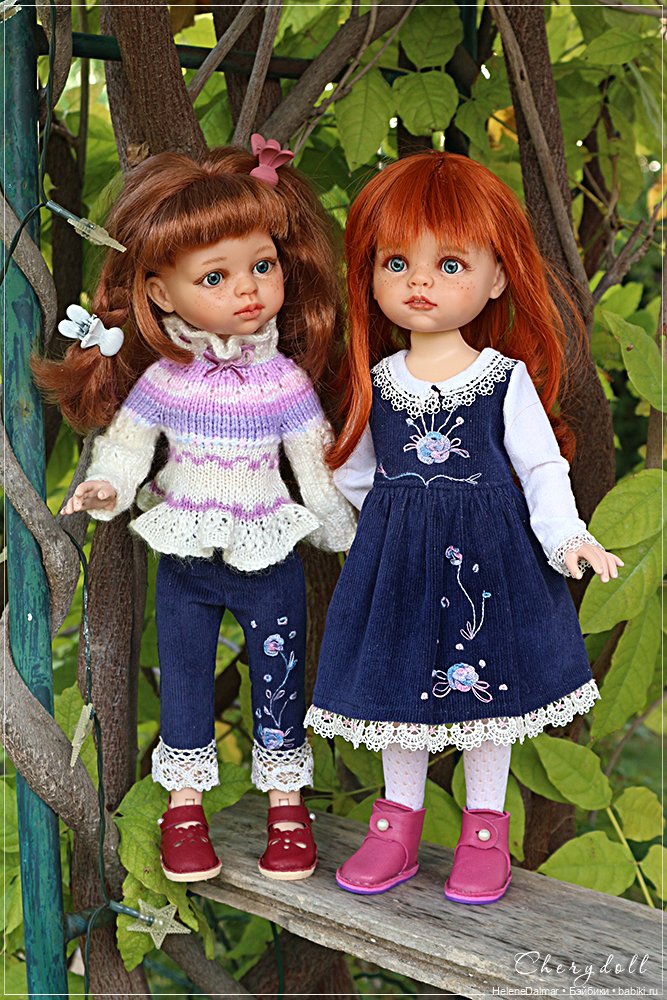 Влияние одежды-2 — Одежда и обувь для кукол своими руками: фото (фото 8)