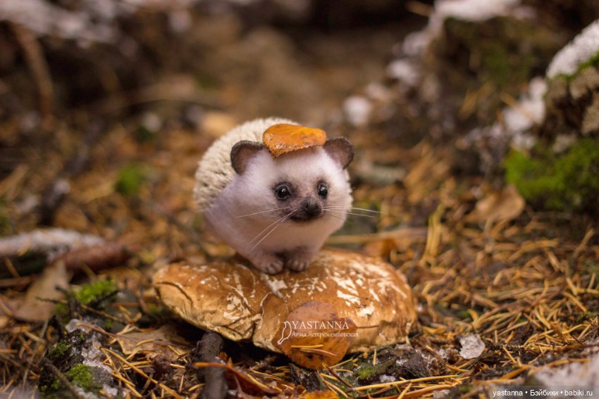 Валяные игрушки из шерсти: сухое валяние (фото 7)