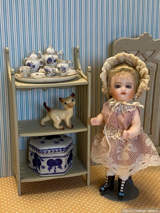 Три грации — Редкие антикварные куклы и реплики: воск (фото 8)