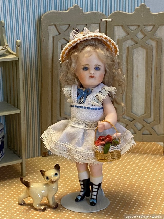Три грации — Редкие антикварные куклы и реплики: воск (фото 7)