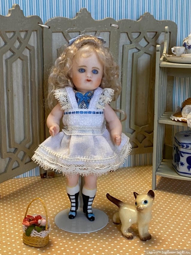 Три грации — Редкие антикварные куклы и реплики: воск (фото 5)