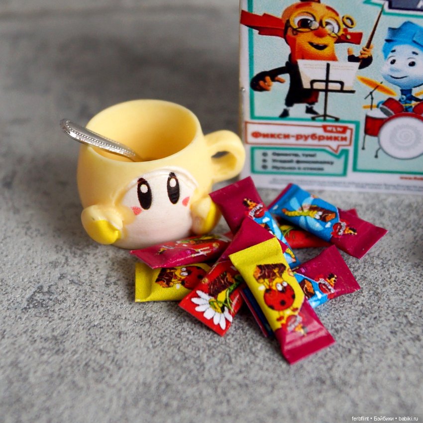 Всем по чашечке чая — Кукольная миниатюра своими руками: еда