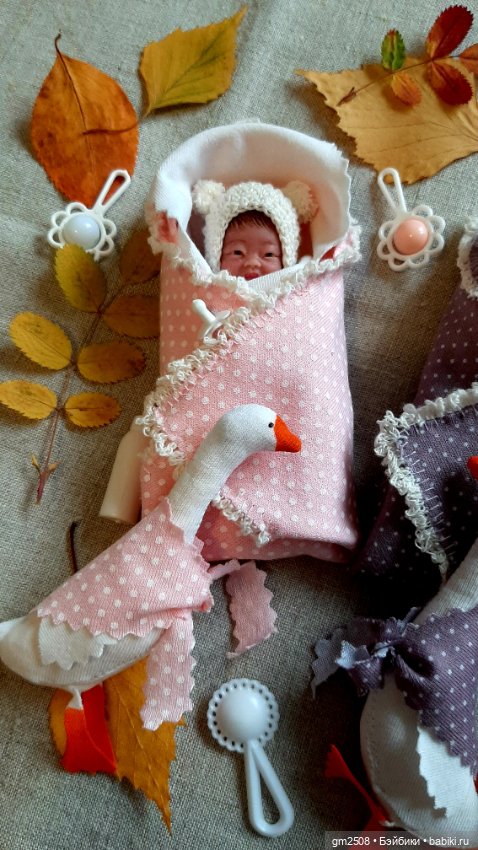 Осенние малыши — Домашние фото авторских кукол: личные коллекции