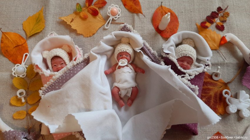 Осенние малыши — Домашние фото авторских кукол: личные коллекции