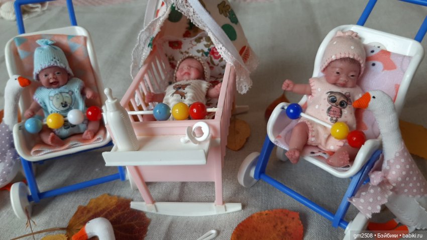 Осенние малыши — Домашние фото авторских кукол: личные коллекции