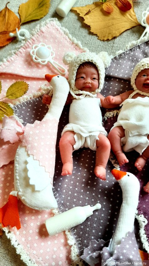 Осенние малыши — Домашние фото авторских кукол: личные коллекции