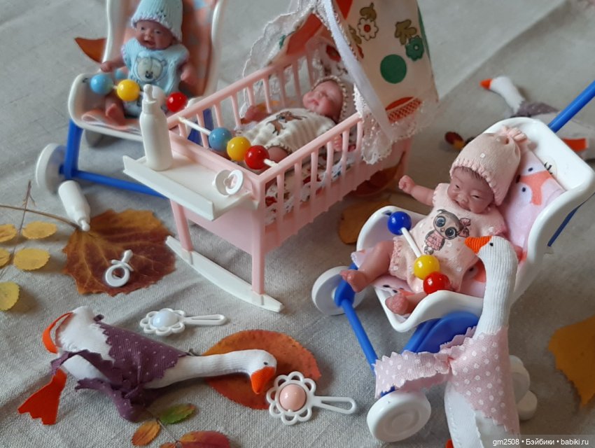 Осенние малыши — Домашние фото авторских кукол: личные коллекции