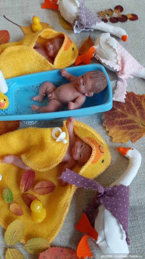 Осенние малыши — Домашние фото авторских кукол: личные коллекции