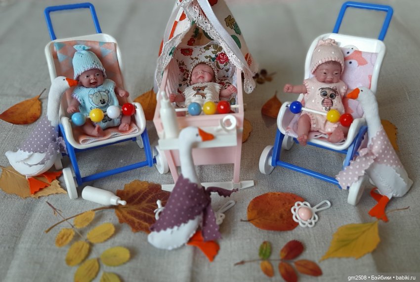 Осенние малыши — Домашние фото авторских кукол: личные коллекции