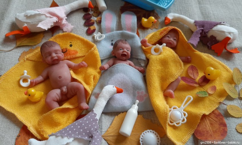 Осенние малыши — Домашние фото авторских кукол: личные коллекции