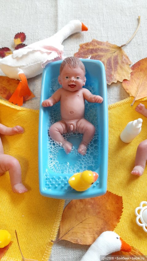 Осенние малыши — Домашние фото авторских кукол: личные коллекции