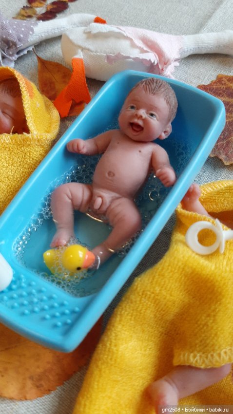 Осенние малыши — Домашние фото авторских кукол: личные коллекции