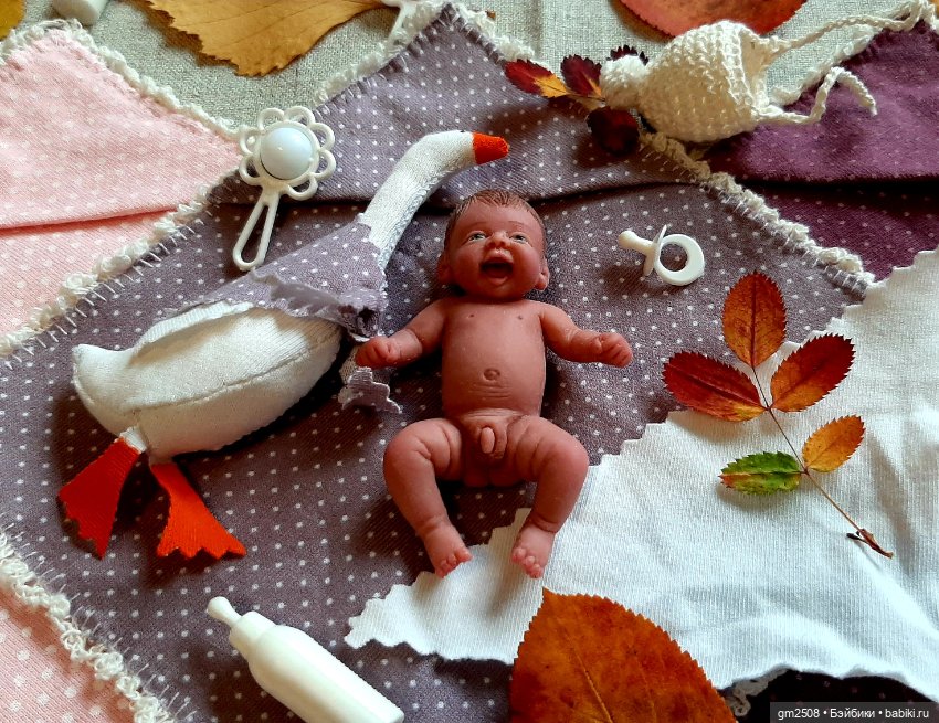 Осенние малыши — Домашние фото авторских кукол: личные коллекции