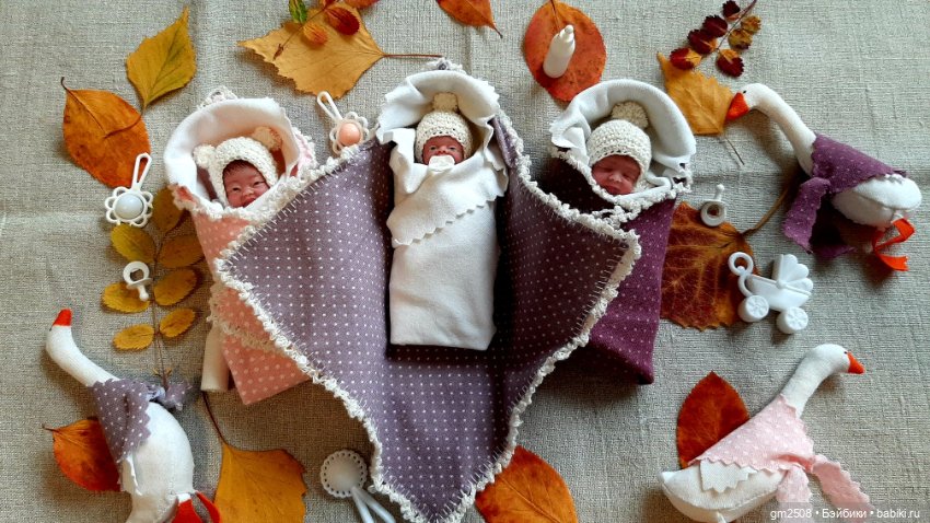 Осенние малыши — Домашние фото авторских кукол: личные коллекции